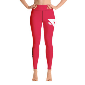 GeeFit Yoga Leggings- Red
